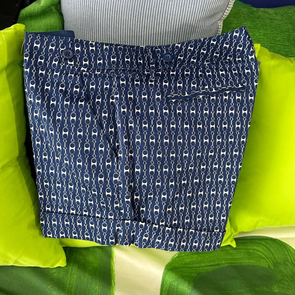 EUC - Women's Blue Print New York & Company 4" Shorts - Size 12